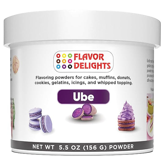 Flavor Delights by Angel Specialty Products: Flavored Powder Bakery Mix Ube