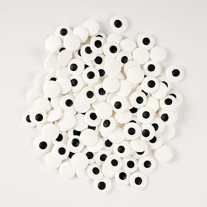 Kasvan Big Eyeballs Sugar Sprinkles - Edible Candy Eyeballs 85/3 Oz, Halloween Sprinkles, Baking Cake Decorations, Ice Cream Toppings and Cookie Decorating, Wedding Party Chirstmas Supplies