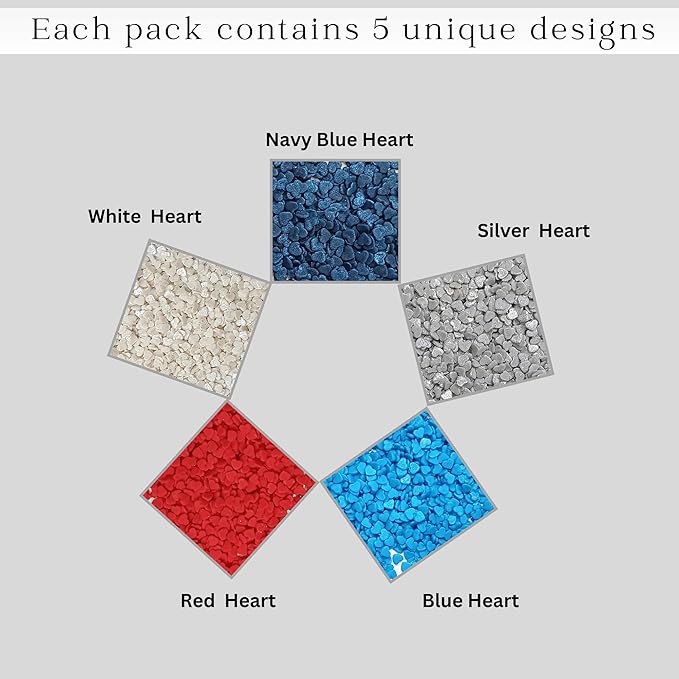 Confect Edible Sprinkles | Patriotic Mix Red, White, Blue & Silver Sprinkles For Cake & Cupcake Decorations | Vegan, Gluten-Free, Soy-Free, Dairy-Free, Palm Oil-Free- 5 Oz