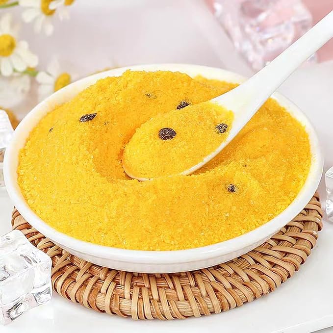 Passion Fruit Powder 7.05oz Dried Passion Fruit For Baking Smoothies Delights Flavored Powder Bakery