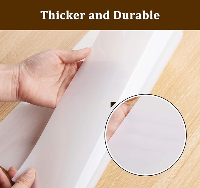 ilauke 10 Pieces 7.5mil Stencil Vinyl Sheets, 12x12inch Blank Mylar Stencil Sheets, Milky Translucent PET Stencil, Clear Mylar Template for Cricut Cutting Machine, Make Your Own Stencils Sheets