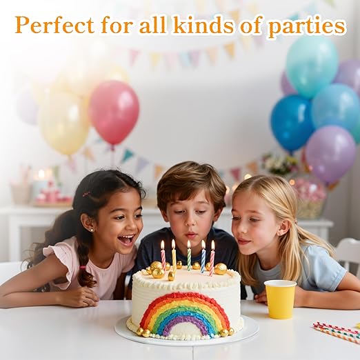Cake Base Boards 12 Inch Rounds, 1/4" Thick Cake Rounds for Heavy Tiered Cakes, Cardboard Round Stand to Decorate and Transport Cakes (12)