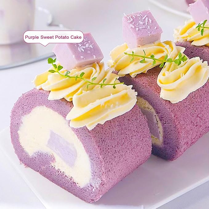 SXETBEAN Purple Sweet Potato Powder, 13oz/368g Pure Purple Yam Powder, Ube Powder for Latte, Baking, Smoothies, Juices, Pasta, Porridge