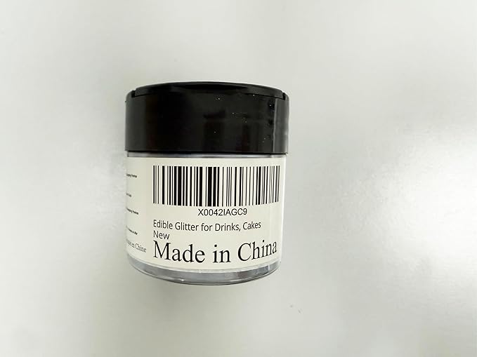 Edible Glitter - 30g / 1oz Luster Dust Edible Glimmer Powder for Sparkling Drinks, Foods, Wine, Cake - Food Grade Shimmer Dust Powder for Baking, Beverage, Cookies Decoration