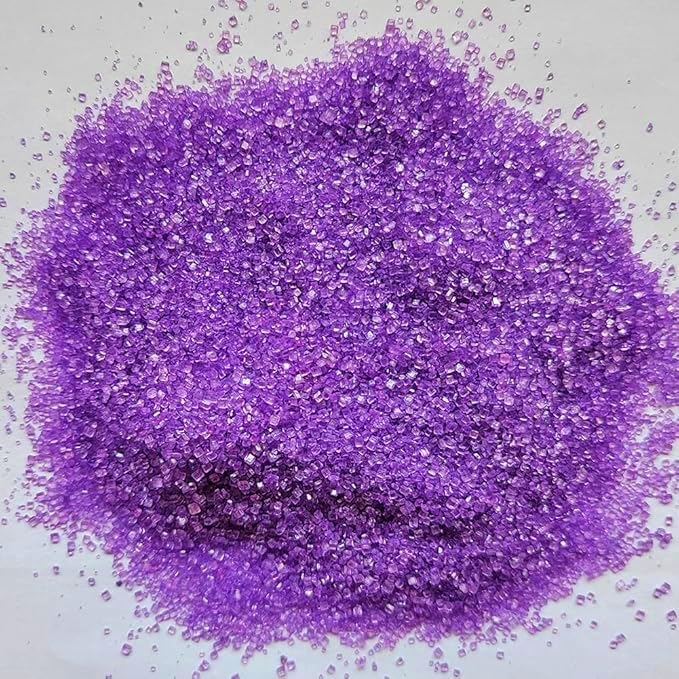 Sentovac Purple Sanding Sugar Sprinkles | Edible Purple Sprinkles for Cake Decorating | 1 Bottle 3.2oz Cookie Decorating Celebrations Wedding Shower Party Chirstmas Supplies