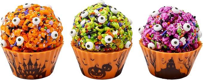 DecoPac Halloween Fusion Mix Sprinkles, 26oz, Shaped Candy Sprinkles in Handheld Container, Edible Decorations For Celebration Cakes, Cupcakes, Cookies and Donuts