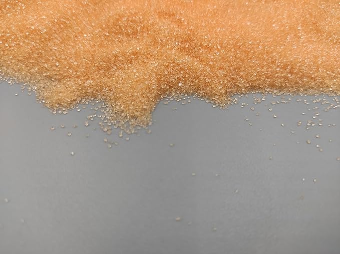 Edible 5 Ounce Fine Decorative Orange Sanding Sugar Sprinkles for Baking, Sparkling Crystals for Cakes, Cookies, Cupcakes, Ice Cream Topping and Rimming Sugar