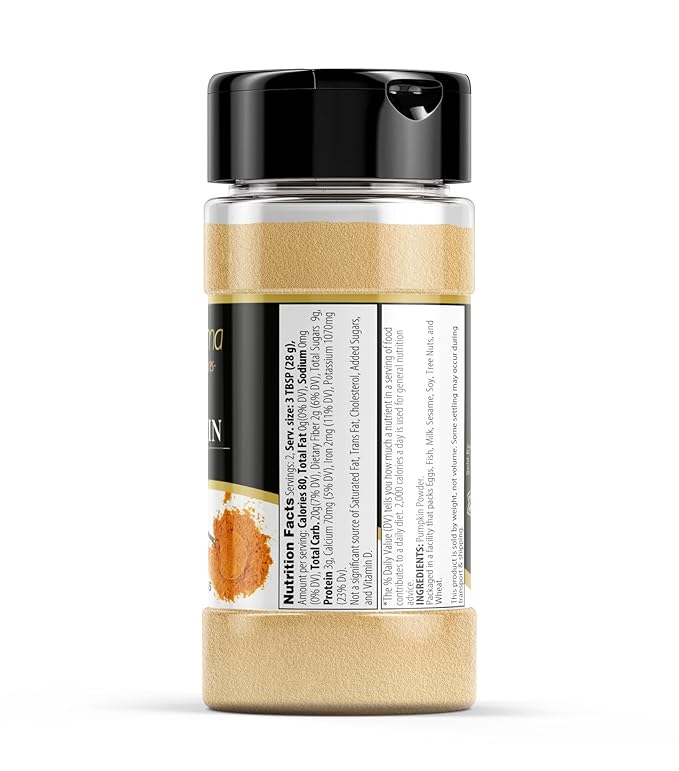 GranAroma Pumpkin Powder, Delicious Baking & Food Additive, Superfood, Pure Pumpkin (2.72 Ounce)