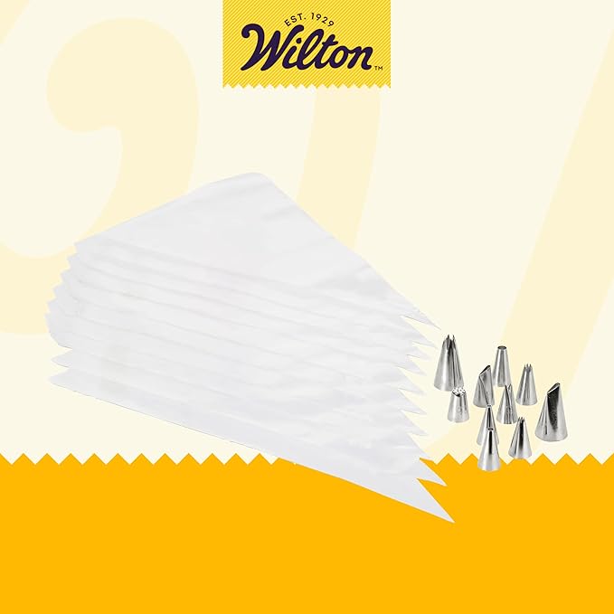 Wilton Beginning Buttercream Decorating Set, 20-Piece Cake Decorating Kit