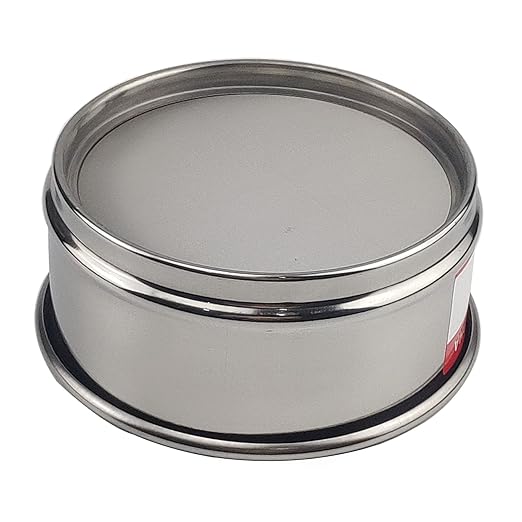 LABALPHA 2800 Mesh Lab Sieves, Test Sieve #2800 Mesh, 4'' Diameter, 304 Stainless Steel Wire Cloth (0.003mm)