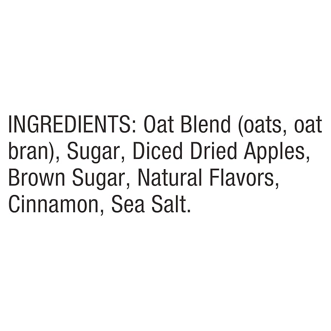 Bob's Red Mill Instant Oatmeal Packets, Apple & Cinnamon, 6 Packets Total, Non-GMO, Gluten Free, Whole Grain