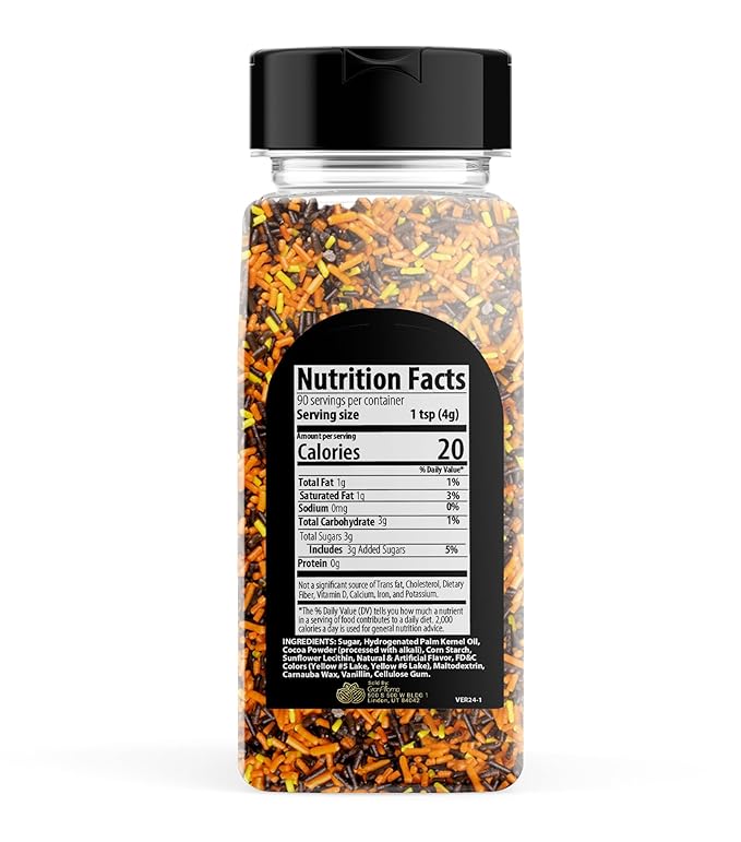 GranAroma Autumn Sprinkles, 12.8 oz, Decorative, Cakes & Cupcakes