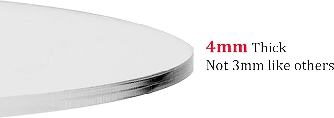 Jusalpha® 6 Tier Round Acrylic Cupcake Stand-cake stand-dessert stand, cupcake Tower 6RFs (6 Tier With Base) (6RF-S)