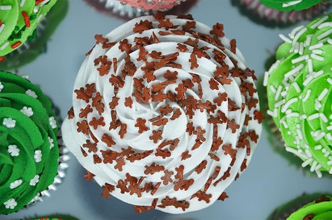 Mystic Sprinkles Christmas Holiday sprinkle Decorating Kits (Merry Little Christmas Sprinkle Decorating Kit 6.8oz)