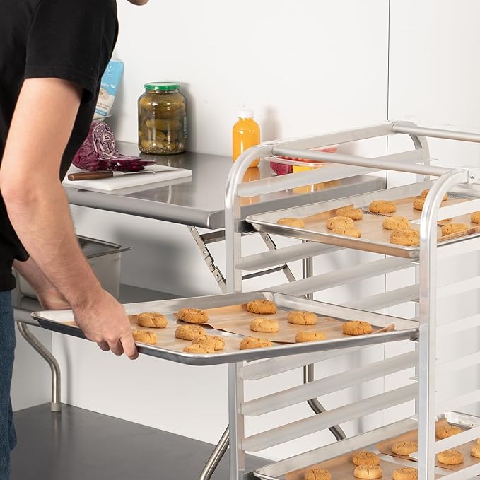 HARDURA Aluminum Baking Sheet Pan 18”L X 26”W X 1”H Cookie Sheet, 12Packs, For Oven in Bakery & Restaurant, Kitchen