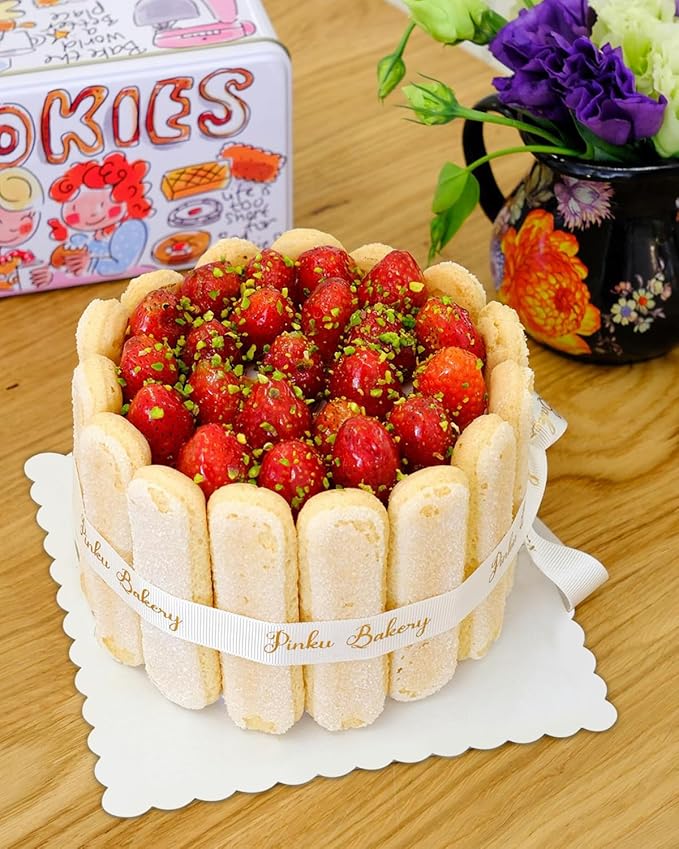 qiqee White 11 Inch Wave Cake Boards 15-Packs Squares Base Food-Grade Cardboard Wave Cake Plate（Thinner But Stronger）