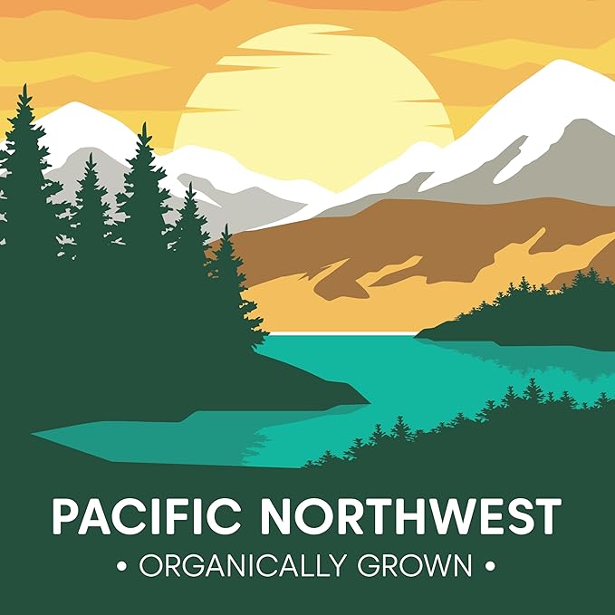 Wilderness Poets, Organic, Pacific Northwest-Grown Hazelnuts - Raw, Whole Nuts with Skins, No Shells (8 Ounce)