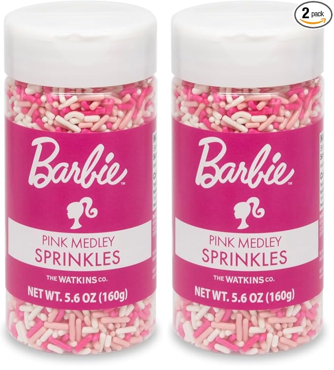 Barbie Sprinkles Pink Medley 5.6oz (Pack of 2)