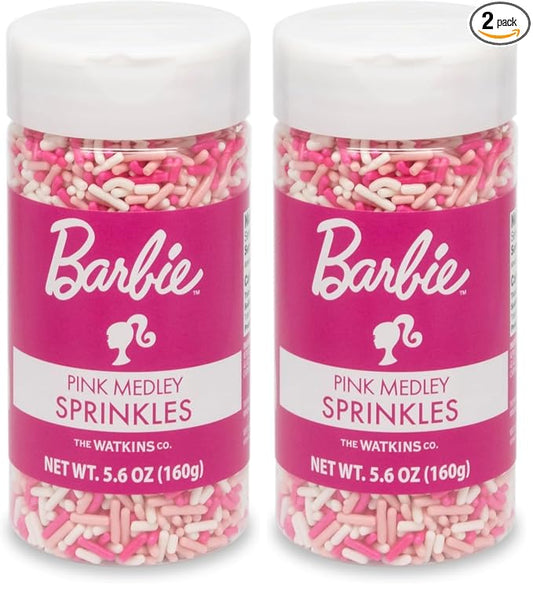 Barbie Sprinkles Pink Medley 5.6oz (Pack of 2)