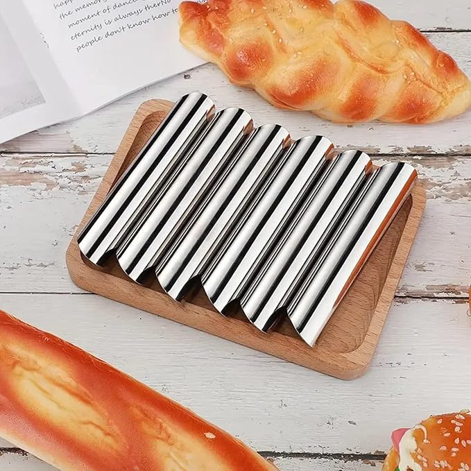 33 Pcs Stainless Steel Cannoli Tubes Kits, 5 Inch Cone Molds for Cream Horn, Danish Pastry, Lady Lock Form