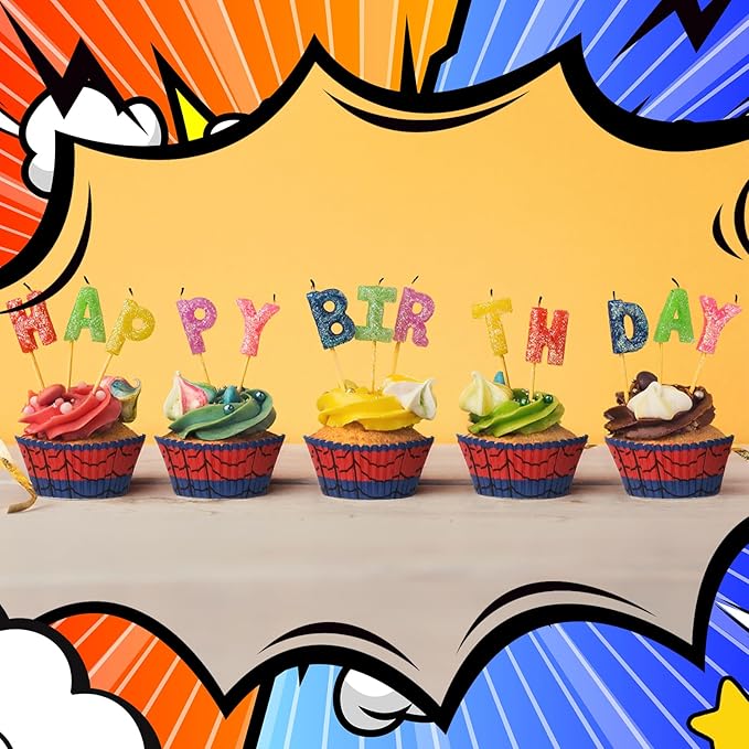 300 Pcs Cupcake Liners Paper Baking Cups Muffin Cupcake Wrappers for Cakes Baking Ice Cream Dessert Cheese Wedding Birthday Party Supplies(Red Blue)