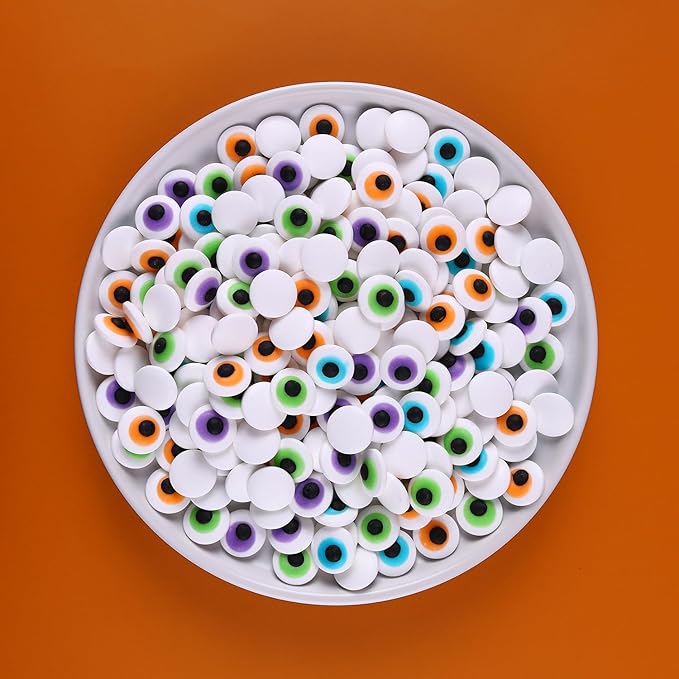 Candy Eyeballs Sprinkles for Cake Decorating Cupcake, Cookies, Ice Cream Topper Cake Sprinkles Baking, Perfect For halloween Party, Christmas, New Year’S Eve (Big Eyeball)