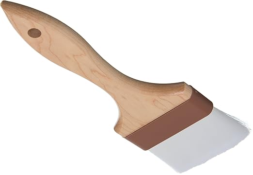SPARTA 4039800 Nylon Wide Brush, Flat With Nylon Bristles, 3 Inches, Tan, (Pack of 12)