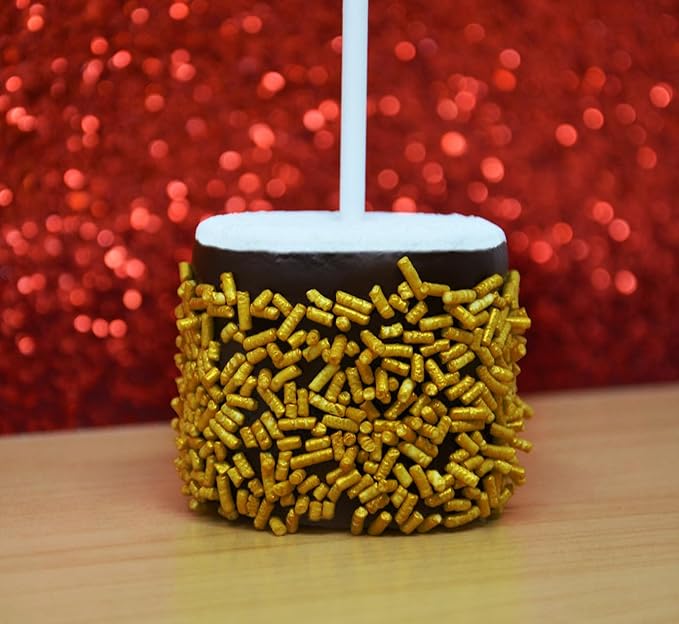 Mystic Sprinkles 4 Cell Sprinkle Assortments (A Classic Christmas in Gold, Petite)
