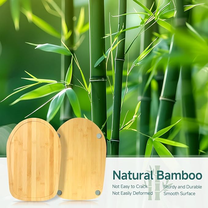 Mixer Slider Compatible with 4.5-5 QT Kitchen Aid Stand Mixers, Kitchen Countertop Storage Mover Sliding Caddy Mixer Slider Mat for Kitchen Aid Stand Mixer Accessories Attachment (Bamboo - Natura)