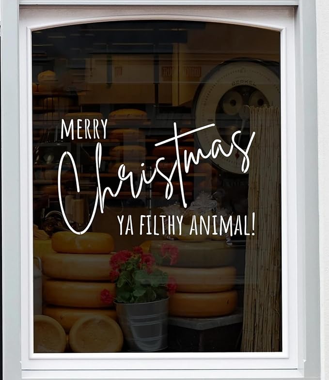 Christmas Stencils for Door Mats 27"x16" Christmas Doormat Stencils for Crafts Reusable Holiday Stencil for Painting on Wood Fabrics Door Mat Window Glass Decor
