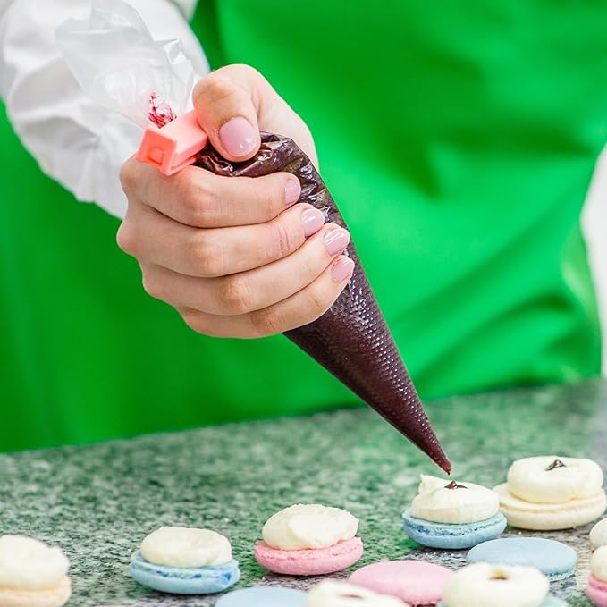 Thick Disposable Piping Bags - Durable and Versatile Pastry Bags for Dessert & Candy Decorating - 12In,100Pcs