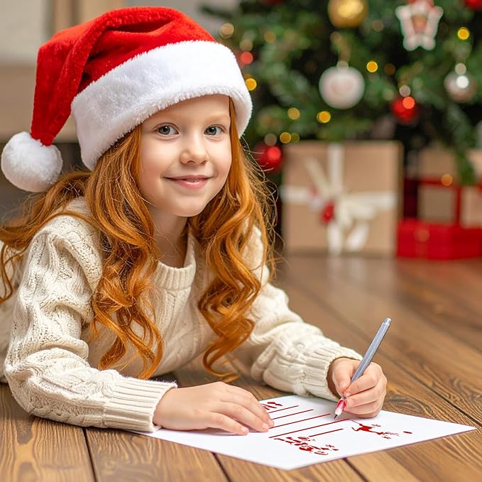 22Pcs Christmas Stencils for Crafts Reusable, Journal Stencil for Card Making Supplies, Drawing Happy New Year Christmas Stencils for Painting On Wood, Crafts, Wall Decorations(7 × 5 Inch)