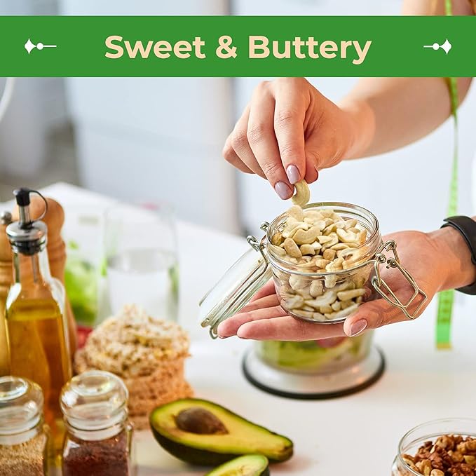Sincerely Nuts - Raw Cashews Pieces Unsalted | Healthy Snack, Source of Protein | Keto and Paleo Friendly Gourmet Quality Vegan | Organic Cashew Nuts Bulk, 5 lb. Bag