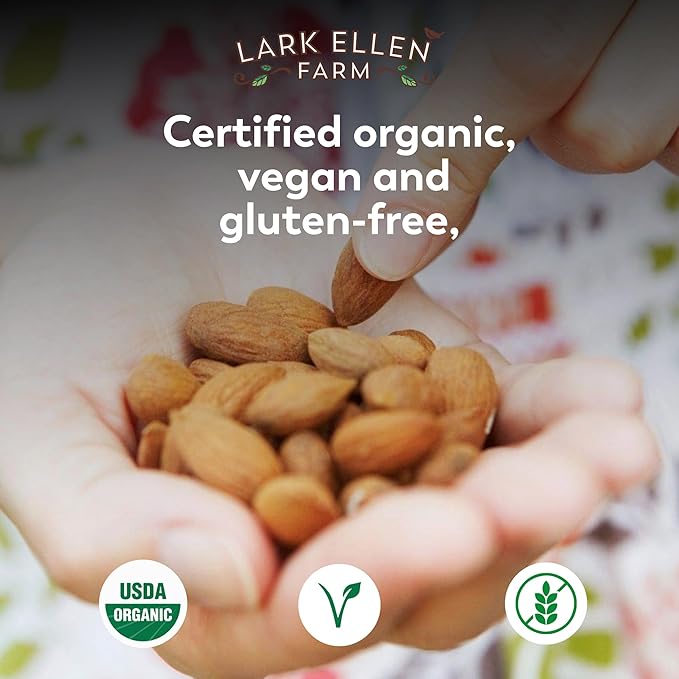 Lark Ellen Farm Sprouted Organic Nuts Variety Pack – Almonds, Walnuts & Cashews – Raw, Vegan, Gluten-Free, Non-GMO, Clean Label Snacks, (1 Bag Each, 10 oz)