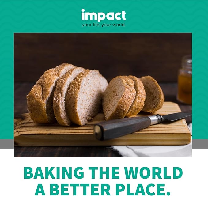 Impact - Conventional Cassava Flour, Gluten, Grain, Dairy, Soy & Nut Free, Vegan, Non-GMO, Fine Texture, All-Purpose Baking Flour - 2lb Resealable Bag