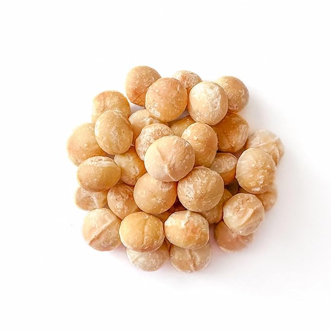 Food to Live Organic Dry Roasted Whole Macadamia Nuts, 8 Ounces – Unsalted, Delicious and Nutritious Snack Made from Premium Non-GMO Nuts, Perfect for Keto and Paleo Diet. Rich Butter Flavor. Kosher