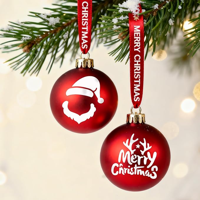 20 Pcs Small Christmas Stencils for Crafts Reusable 3x3 inch Christmas Stencils for Painting on Wood Fabric Paper Windows Cards Xmas Crafts Ornaments Wall Door Decoration (Christmas 0120)