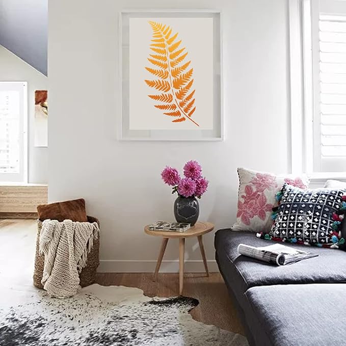 Leaf Trees Christmas Reusable Pine Drawing Stencils - Winter Holiday Templates for Cypress, Woodland Painting on Wood, Canvas - Home Decor Crafts (4 Pcs Leaf) (Style 1)