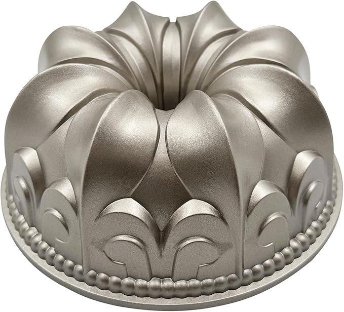 Charlotte Cake Mold Aluminium Kitchen Accessories Decoration Round Christmas Wedding Family 3D Charlotte Cake Pan (Lily flower shape)