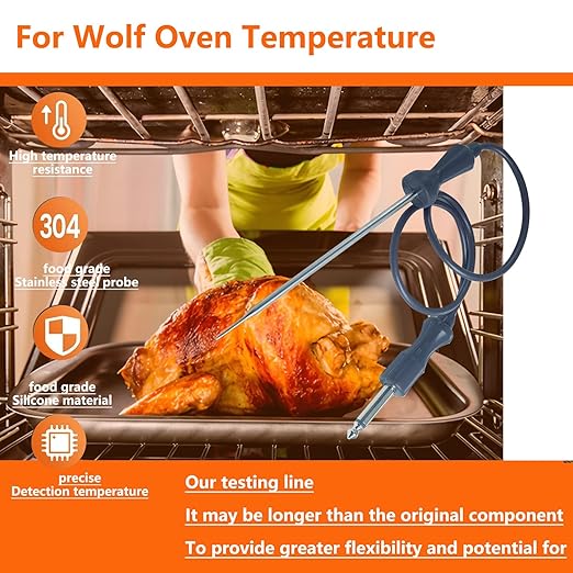 318601302 Wolf Oven Probe 5304503737 for Wolf Oven Temperature Probe 318601302