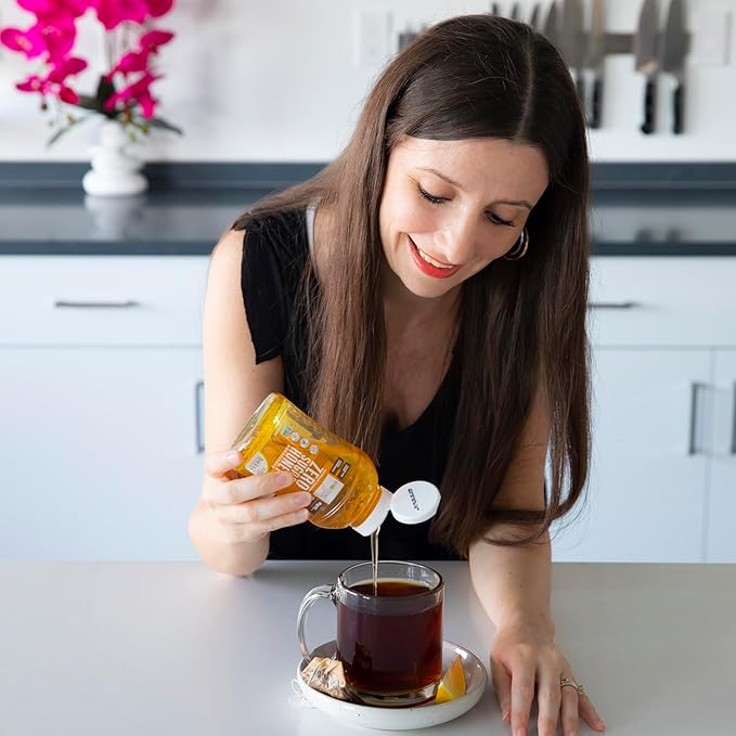 Wholesome Yum Zero Sugar Honey Substitute (2 Pack) - Natural Sugar Free Honey Alternative With Monk Fruit & Allulose - Zero Net Carbs, Non GMO, Gluten Free, Keto, No Aftertaste (11 oz)