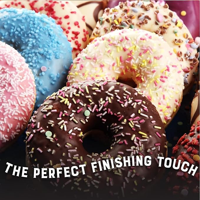 Judee's Gluten Free Blue Cake Sprinkles - Gluten & Nut Free Sprinkles - Cupcake & Cookie Decoration - Ice Cream Toppings - 4 Oz