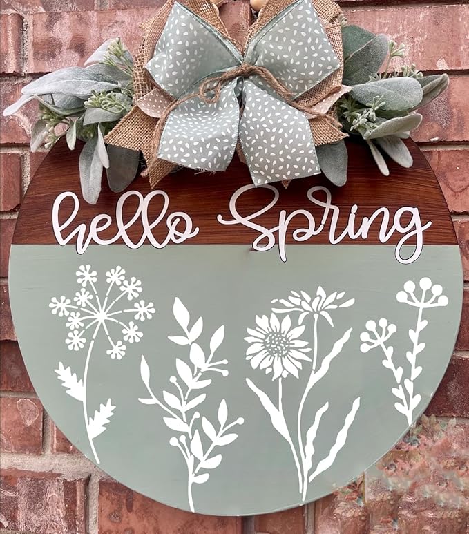 Floral Stencils for Crafts Reusable Flower Stencils for Painting on Walls Wildflower Stencil