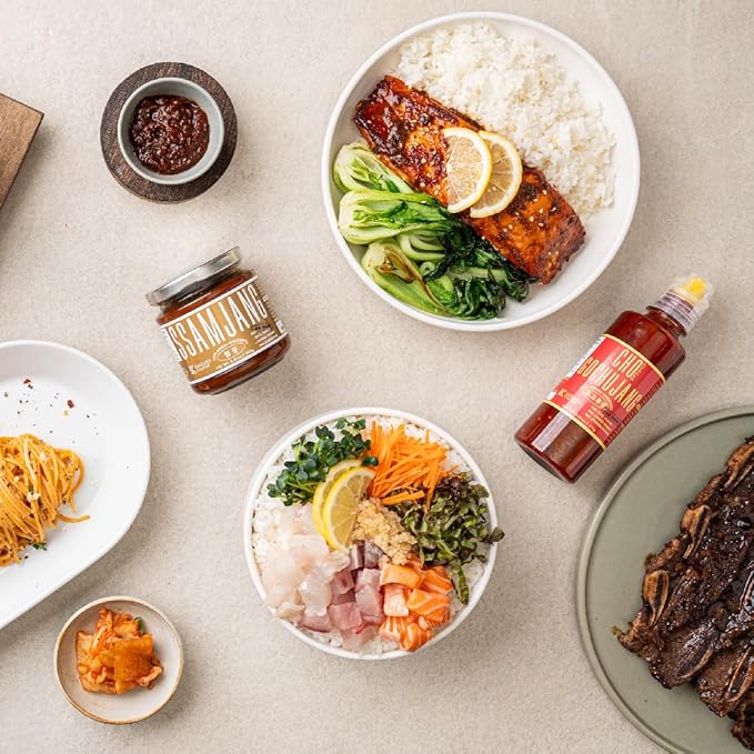 K Kurious Pantry Chogochujang, Korean Red Chili Paste with Vinegar, Sauce, Condiment, Dressing, Dip, No Flour, No Added Sugar, No Preservatives, 9.7oz