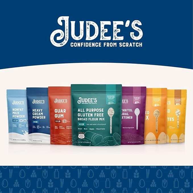 Judee’s Goat Milk Powder 11 oz - Blends Well in Smoothies and Great for Baking - Convenient for Travel, Hiking, and Camping - Non-GMO, Gluten-Free and Nut-Free