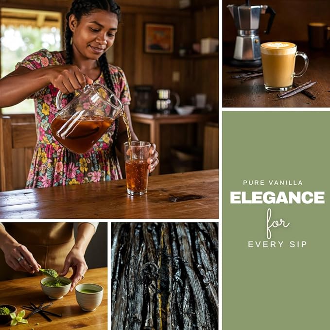 25 Organic Madagascar Vanilla Beans Grade A, Gourmet Vanilla Pods for making Extract and Bakery (25 Count (Pack of 1), 25, Count)