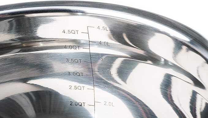Stainless Steel Mixing Bowls with Lids and Non Slip Bases (Set of 3, Pink)