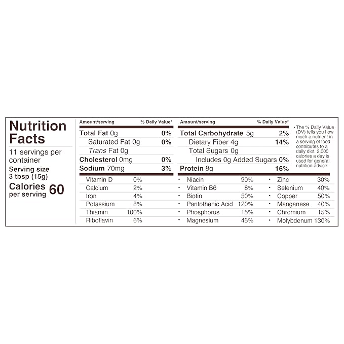 Foods Alive Nacho Cheesy Goodness Nutritional Yeast, 6oz Shaker Jar/Non-Fortified, Vegan Cheese Powder Seasoning