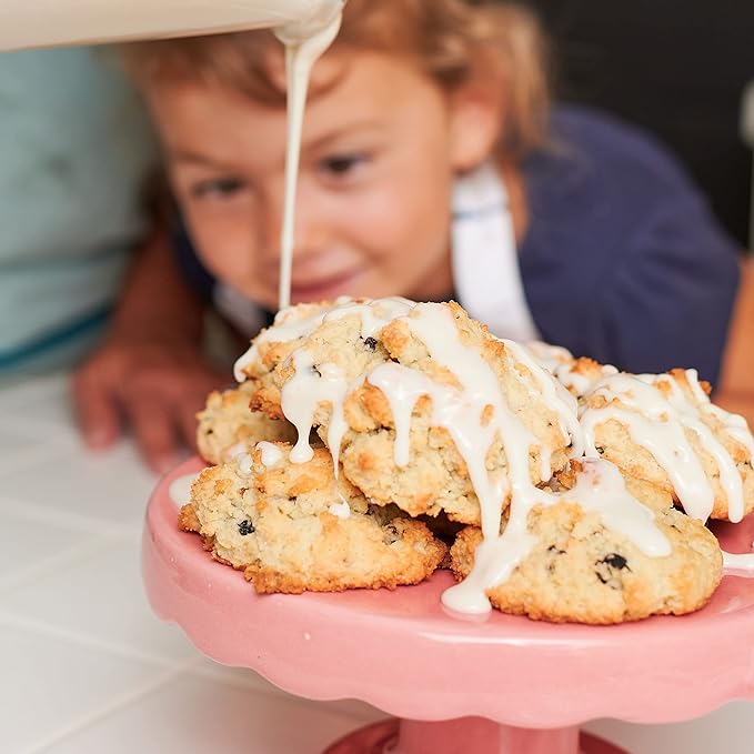 Livlo Blueberry Scone Keto Baking Mix - Low Carb Snack - 2g Net Carbs - Fast, Easy and Delicious Keto Friendly Food - 10 Servings