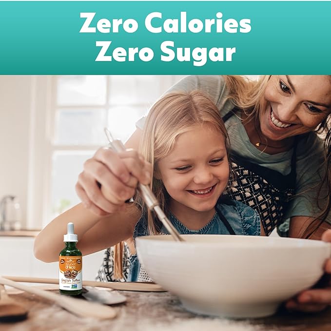 SweetLeaf Sweet Drops- Flavored Stevia Liquid Sweetener, Organic Stevia Extract, Zero Calorie, Gluten Free, Keto Friendly, Non GMO, Natural Flavor, Sugar Alternative- Stevia Clear, 2 Fl Oz (Pack of 2)